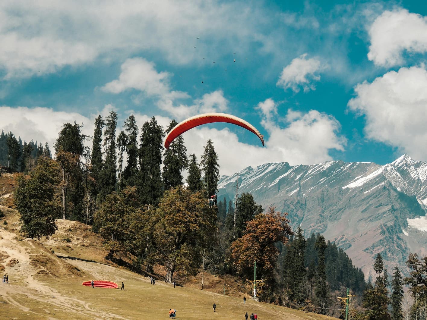 Paragliding in Manali